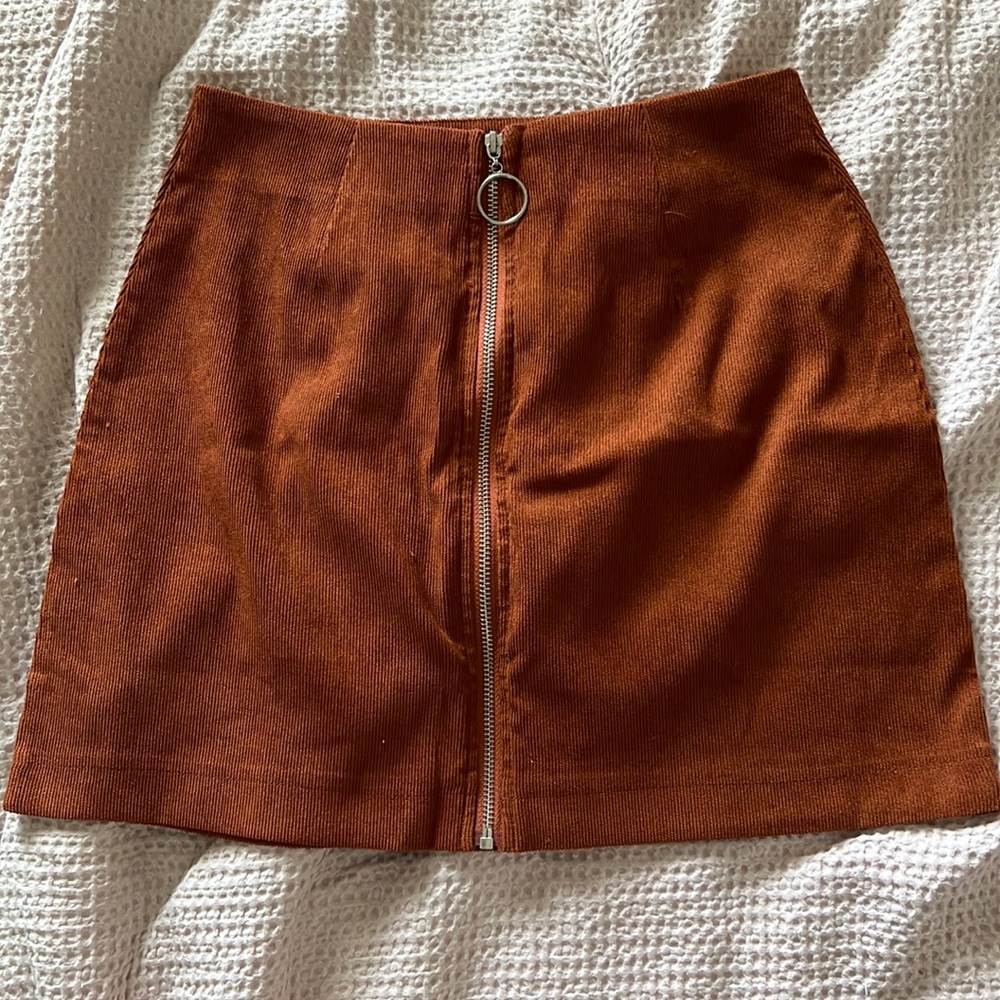 Corduroy Skirt